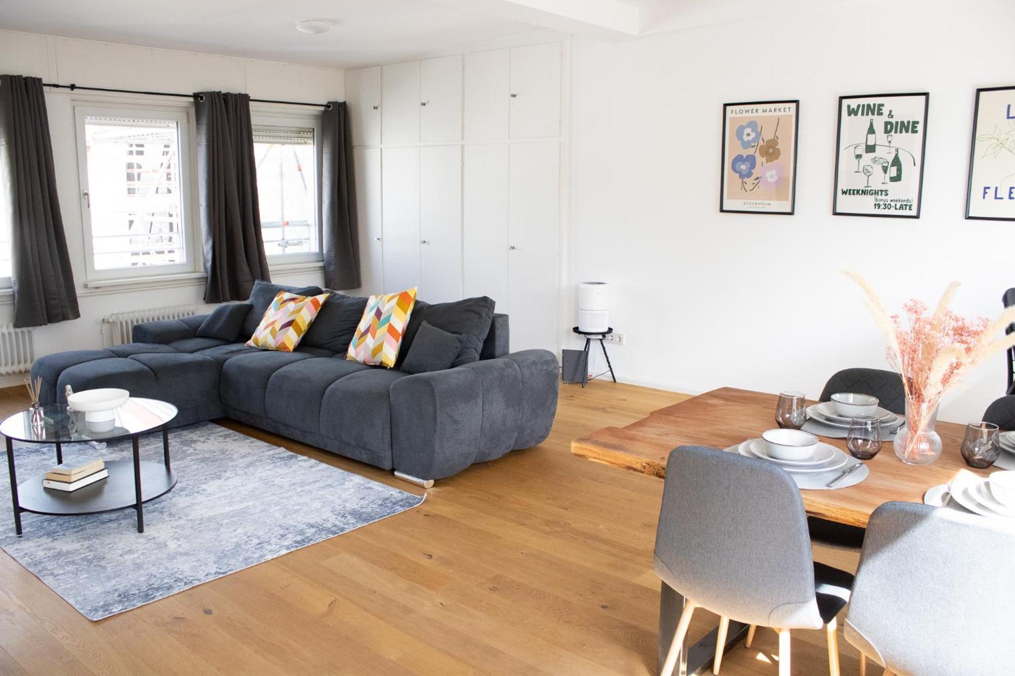 Design-Penthouse In Toplage! Frankfurt am Main Dış mekan fotoğraf