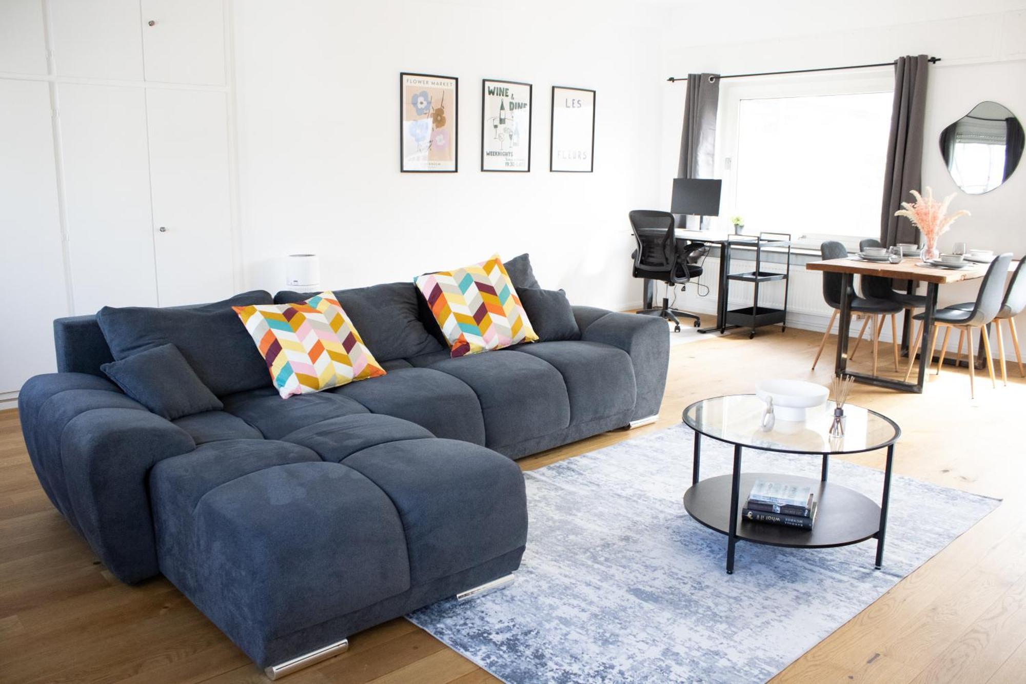 Design-Penthouse In Toplage! Frankfurt am Main Dış mekan fotoğraf